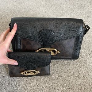 NEW Coach purse and wallet set